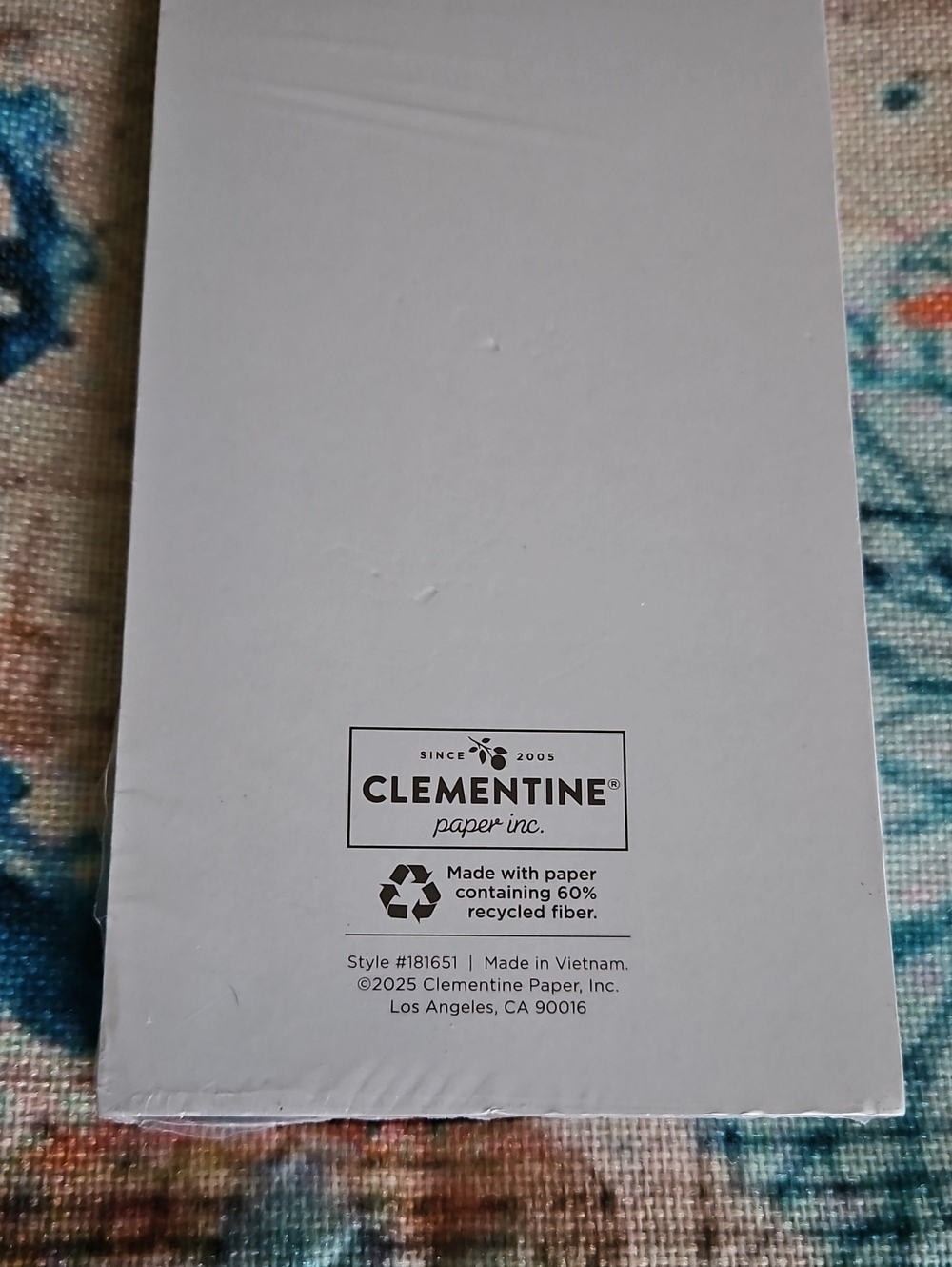 "Hello Fall" Floral Notepads - Picture 7 of 10